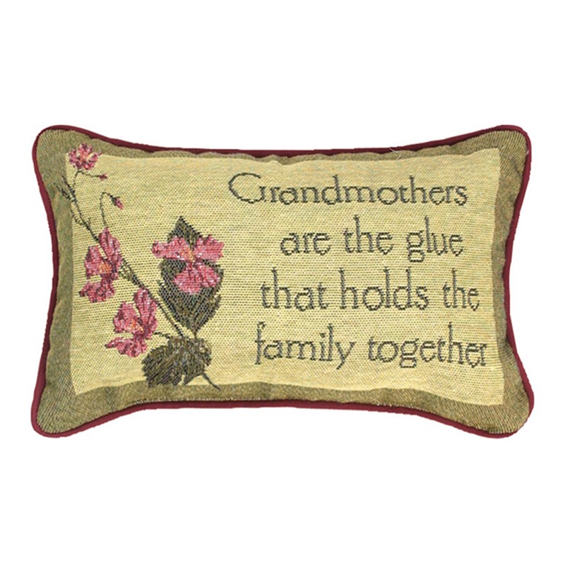 Grandmothers Are The Glue... Word Pillow TWGGHF