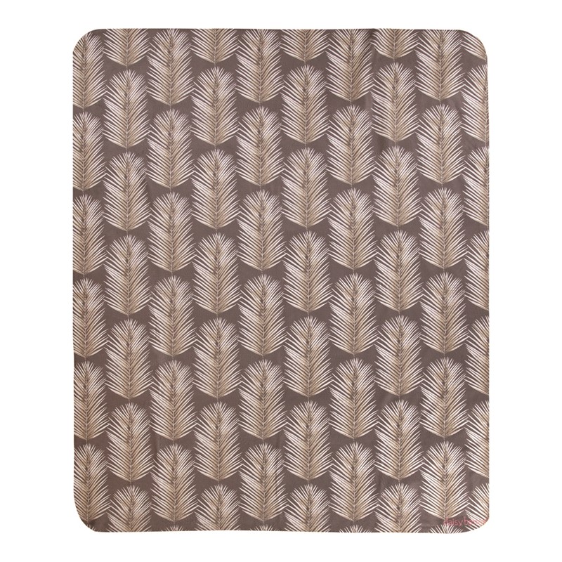 Palmera Neutral Sherpa Fleece Throw SAPN