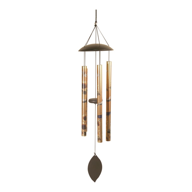 Metal Windchime - Gold Sunflower IMWCGSU