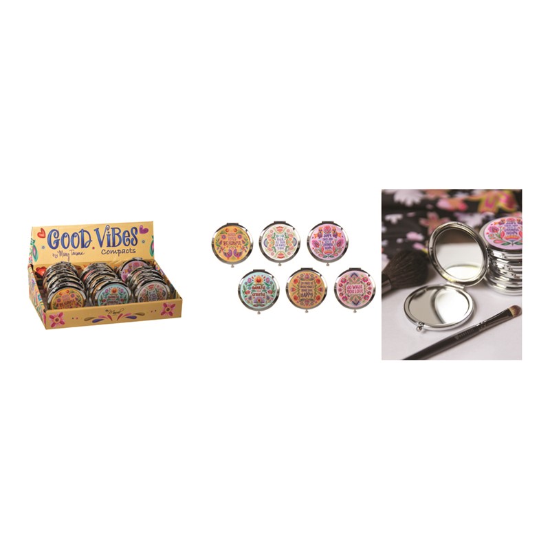 Good Vibes Compact Mirror Assortment IOGVGV