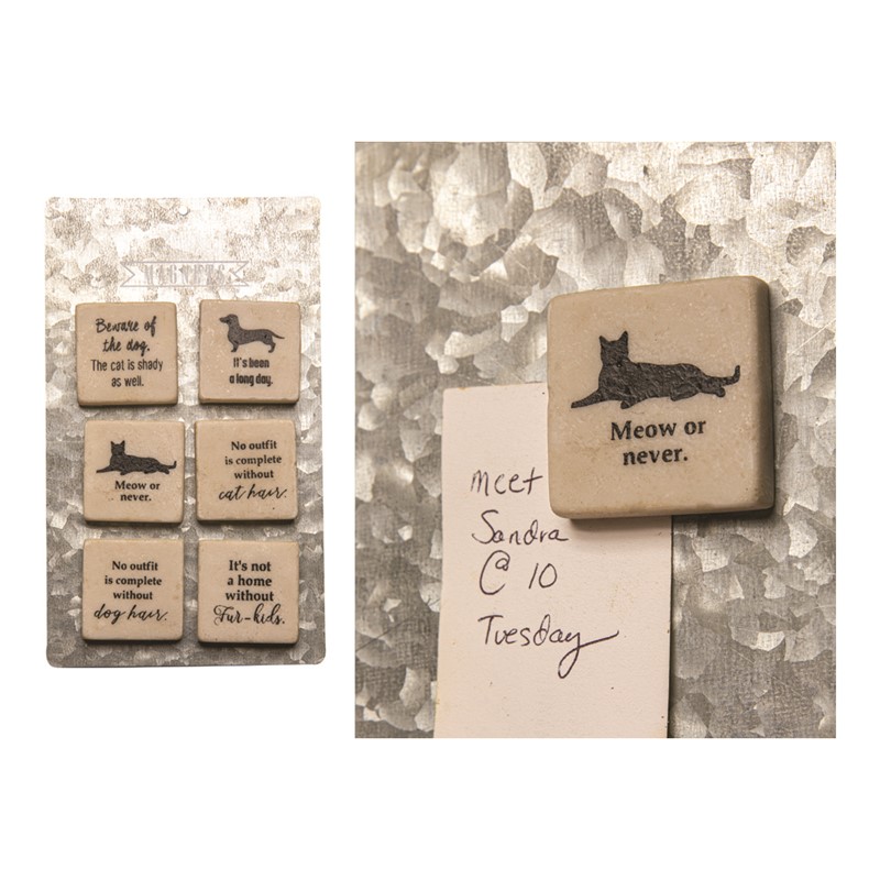 Pet Sayings Resin Magnets IOMAPS