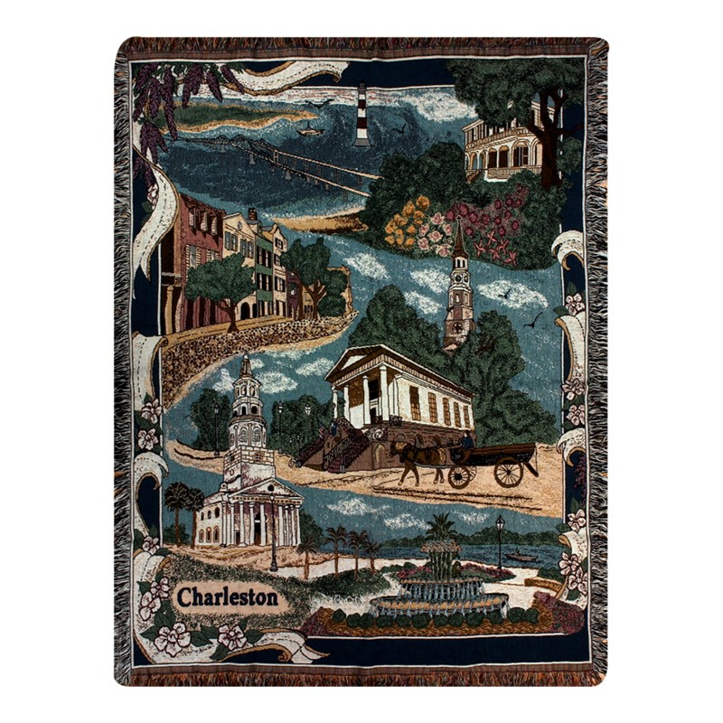 Charleston-Tapestry Throw KACH