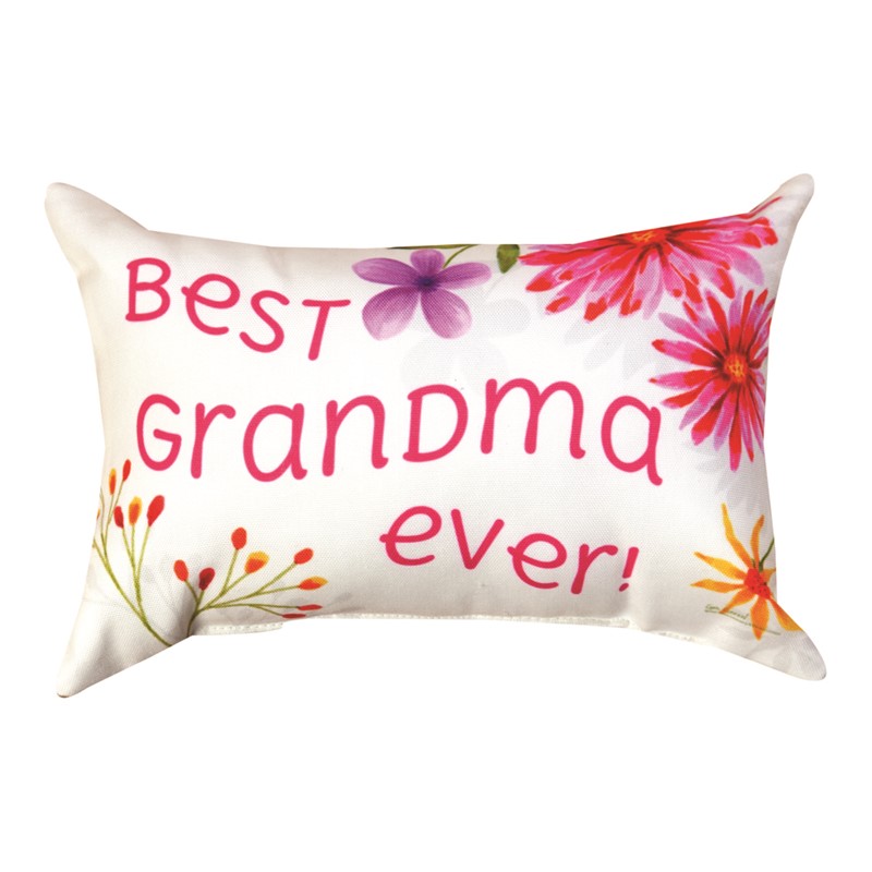 Best Grandma Ever… Word Pillow SWBGME