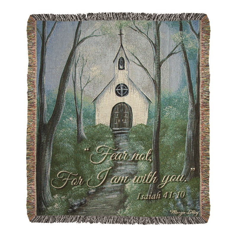Pathways-Fear Not Woven Throw ATPWFN