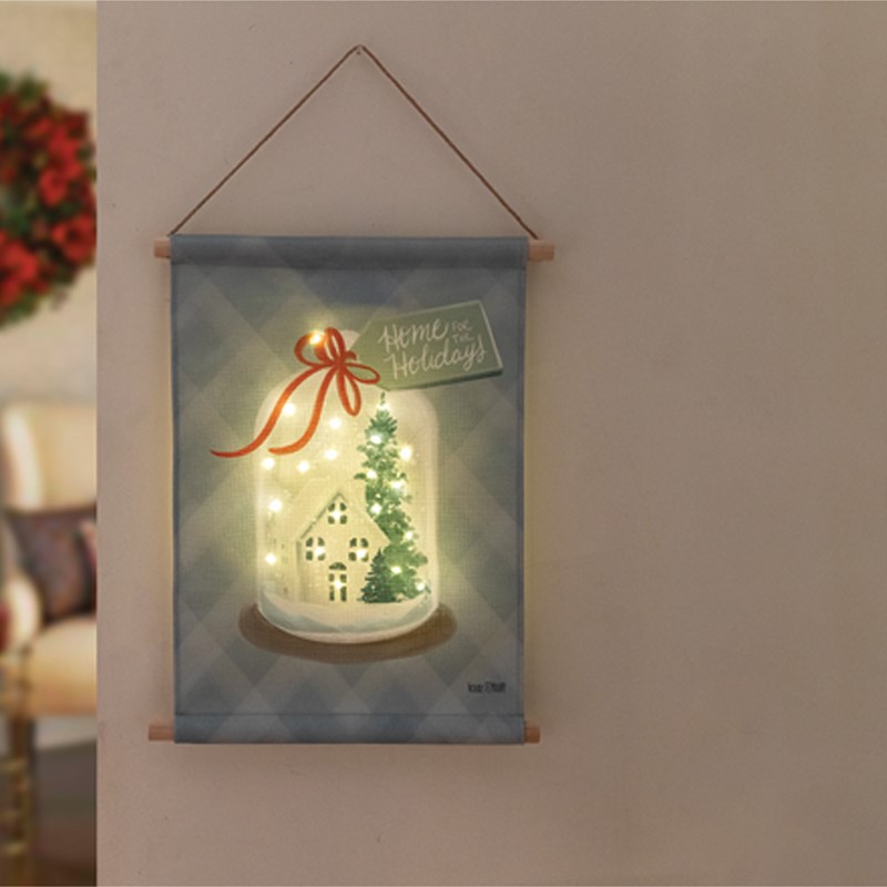 LED Wall Hanging -Snow Globe IOFOSG