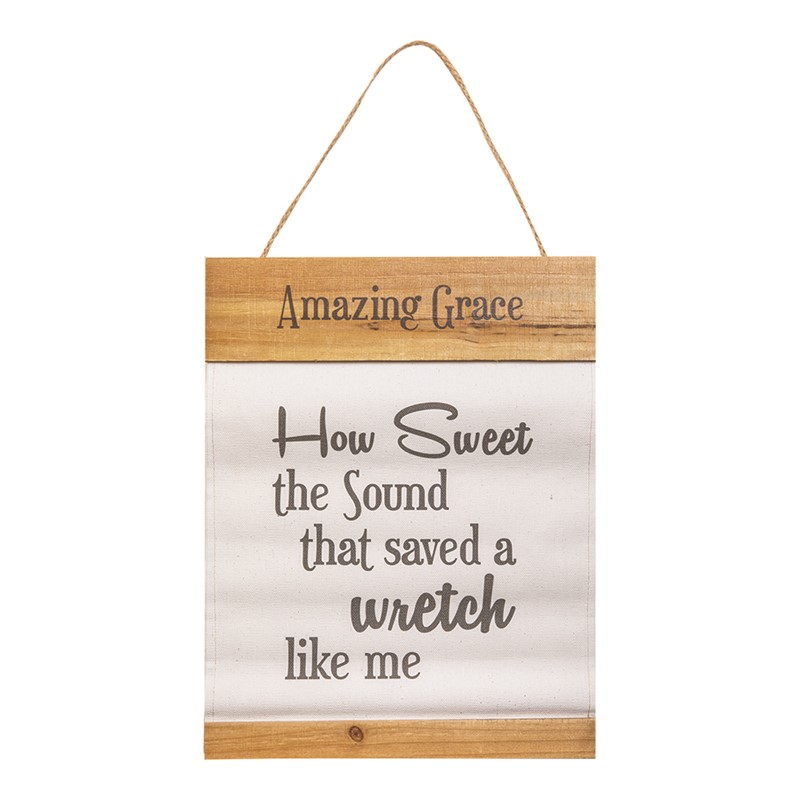 Amazing Grace Canvas Wall Decor IOINAG