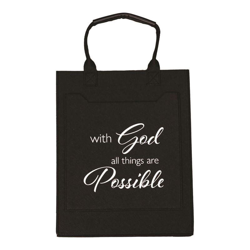 With God Felt Inspirational Tote IOTOGP