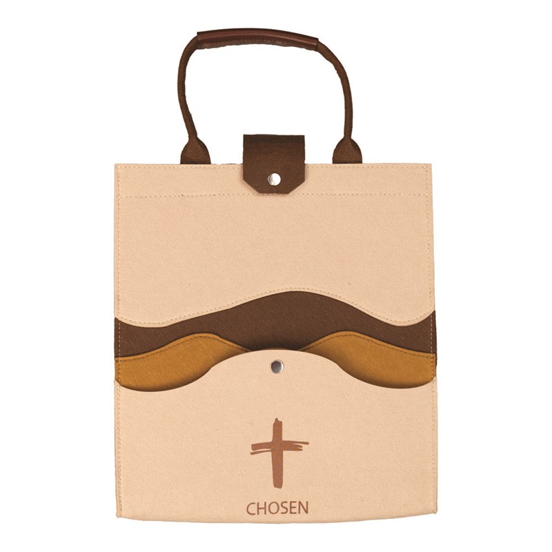 Cross Felt Inspirational Tote IOTOCR