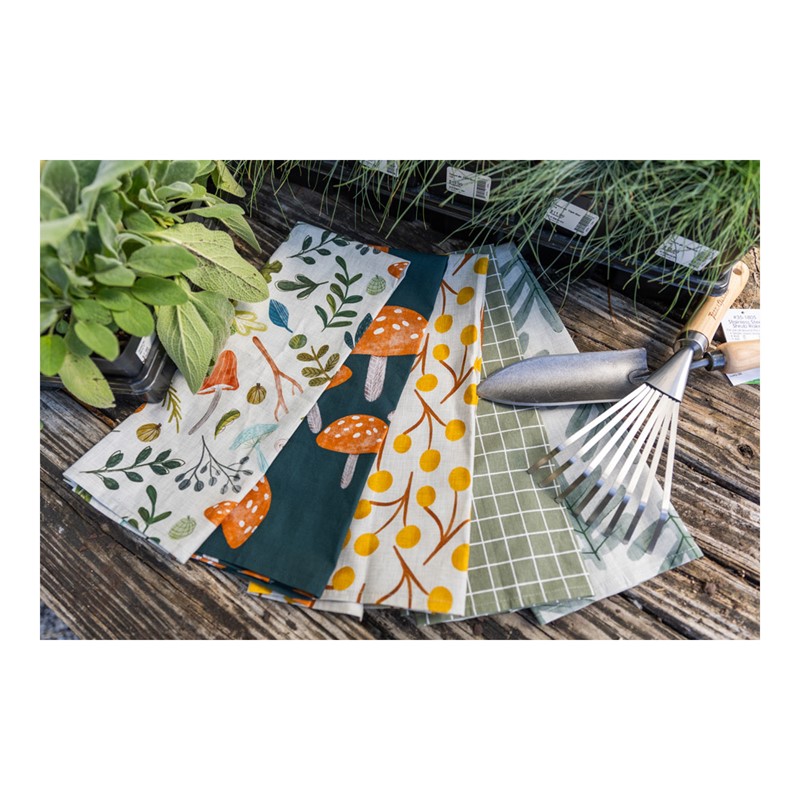 Into The Garden Cotton Hand Towel Asst IOIGHT