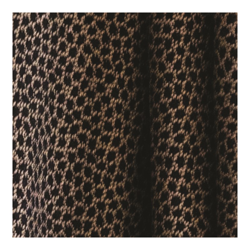 Lynx Black/Tan Rayon Throw A10XBL