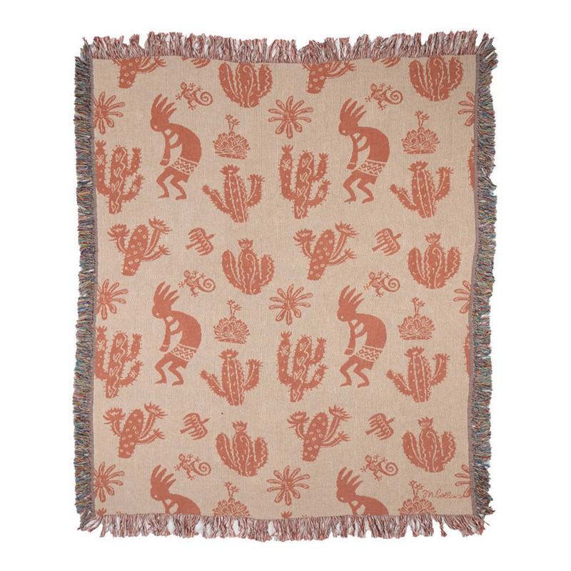 Kokopelli Tapestry Throw ATKOK