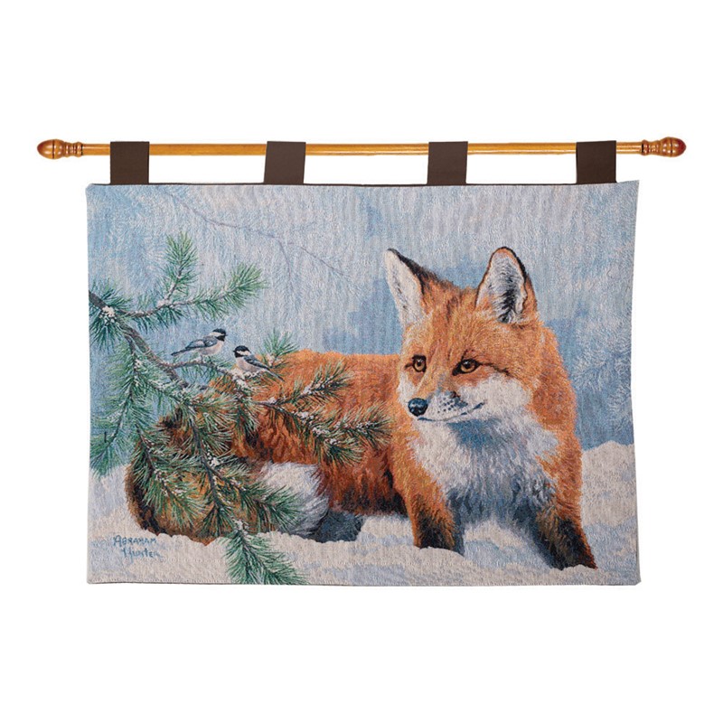 Snow Day Tapestry Wall Hanging HWSND