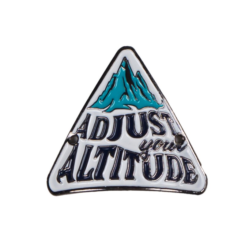 Hiking Stick Medallion - Adjust Your Altitude IMMDAA