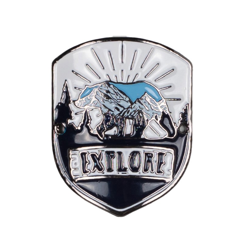 Hiking Stick Medallion - Explore IMMDEB