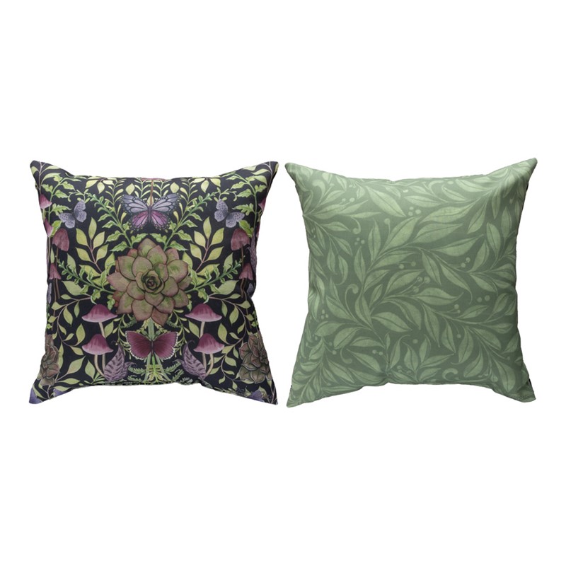 Dark Succulents Climaweave Pillow SLDSUC