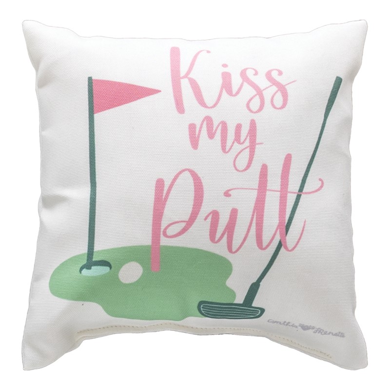 Golfing Kiss My Putt Climaweave Pillow SDKMP