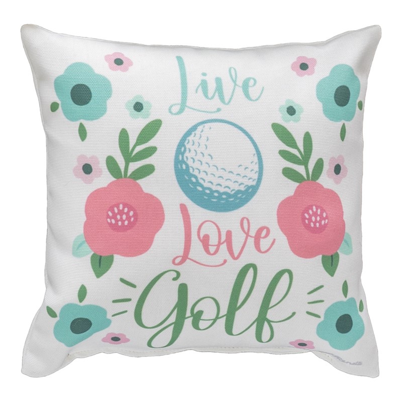 Golfing Live Love Golf Climaweave Pillow SDLLG