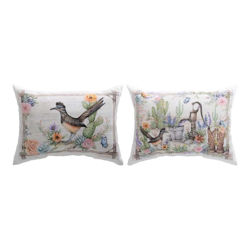 Rosewood Ranch - Roadrunner Climaweave Pillow SHRWRR