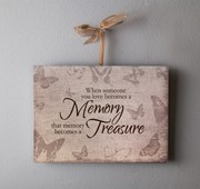 Memory Ceramic Inspirational Plaque ICIPLV View 2
