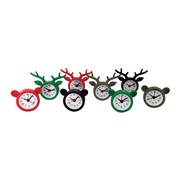 Deer/Bear Mini Clock Assortment IKCLDB View 2