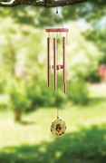 Metal Spinner Bees Wind Chime IMWCBS View 2