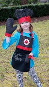 Love Bug Child Apron 3-Piece Set IOIZLV View 2