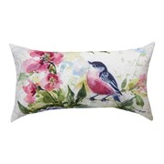 Watercolor Birds & Butterflies Climaweave Pillow SHWBA View 2