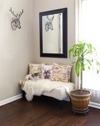Flower Antlers Climaweave Pillow SLFLAT View 2