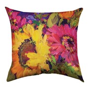 Floral Workshop Sunflowers Pillow SLFWSS View 2