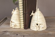 Bee Hive Cast Iron Book Ends IMBKBH View 2