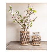 Glass Jar W/Frog Lid - Woven Large IGGLGWL View 2