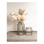 Glass Jar W/ Frog Lid - Grey Large IGGLGRL View 2