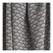 Scalloped Blue Pillow APSCAB View 2