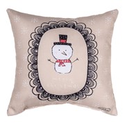 Snow Pals Merry Christmas Pillow SDSPM View 2