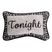 Tonight Not Tonight Word Pillow TWTNT View 2