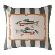 Gone Fishing Green Climaweave Pillow SLGGF View 3