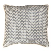 Scalloped Blue Pillow APSCAB View 4
