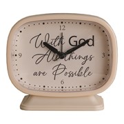 Inspirational Table Clock Asst IKCLIN View 5