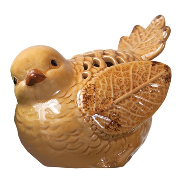In Flight Caramel Ceramic Birds ICIJIC