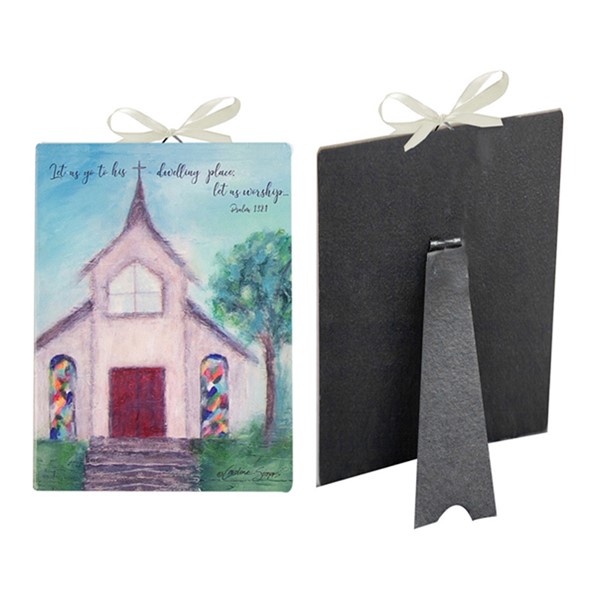 His Dwelling Place Ceramic Inspirational Plaque ICIPDP