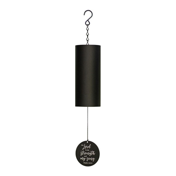 Metal Cylinder Inspirational Wind Chime IMWCCY