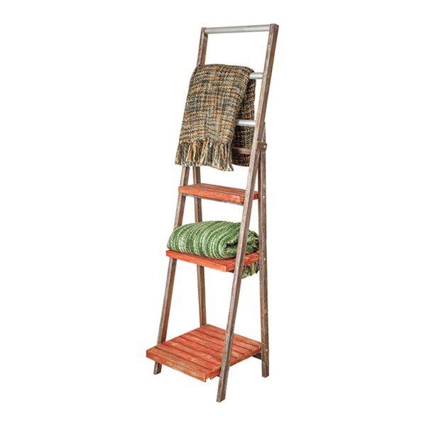 Throw Rack Wood Shelf IWDITR