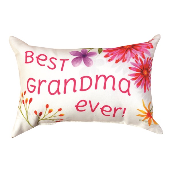 Best Grandma Ever… Word Pillow SWBGME