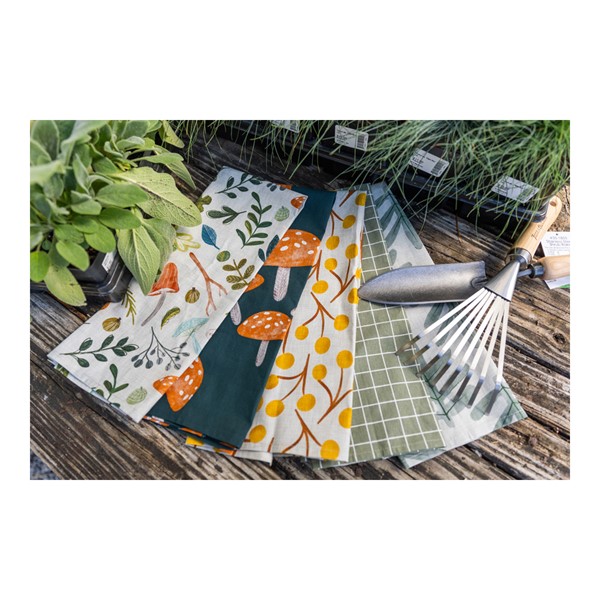 Into The Garden Cotton Hand Towel Asst IOIGHT