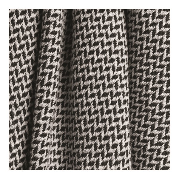 Dashing Texture Black Throw ASDTL