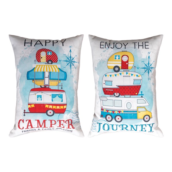 Happy Campers - Friends And Family Welcome Climaweave Pillow SHPBFF